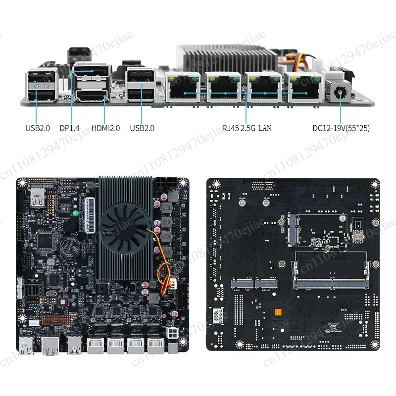 Nas Motherboard N100 6 Sata - Placa base NAS N100 de 6