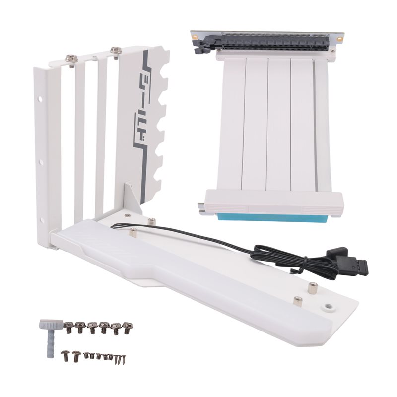 Soporte vertical para tarjeta  - Pcie 4.0 X16 Riser Cable 90 Degree reseña y precio