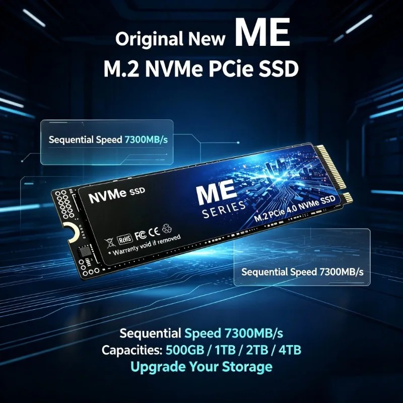 SSD NVMe M.2 PCIe 4.0 Serie ME - M.2 Nvme 4Tb Pcie 4.0 Ssd reseña y precio