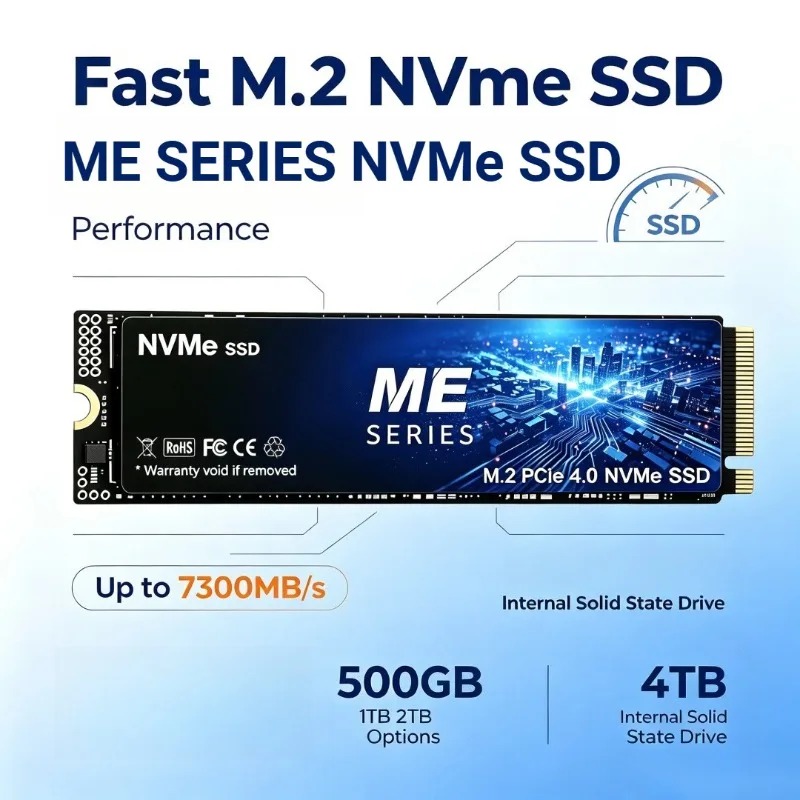 SSD NVMe M.2 PCIe 4.0 Serie ME - M.2 Nvme 4Tb Pcie 4.0 Ssd reseña y precio