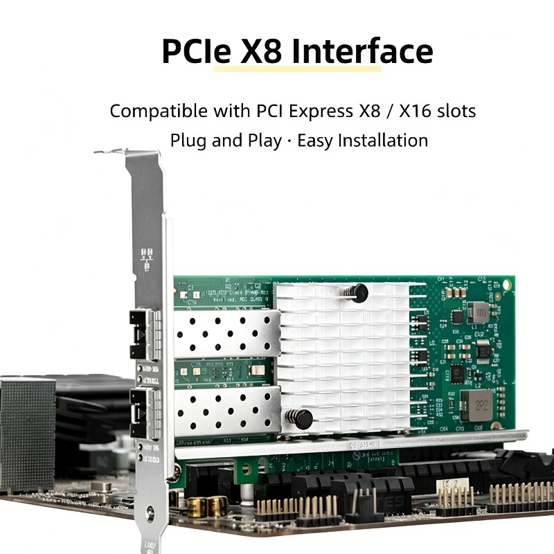 X520-DA2 82599EN Tarjeta de re - 10Gb Sfp+ Pcie Network Card Dual Port reseña y precio